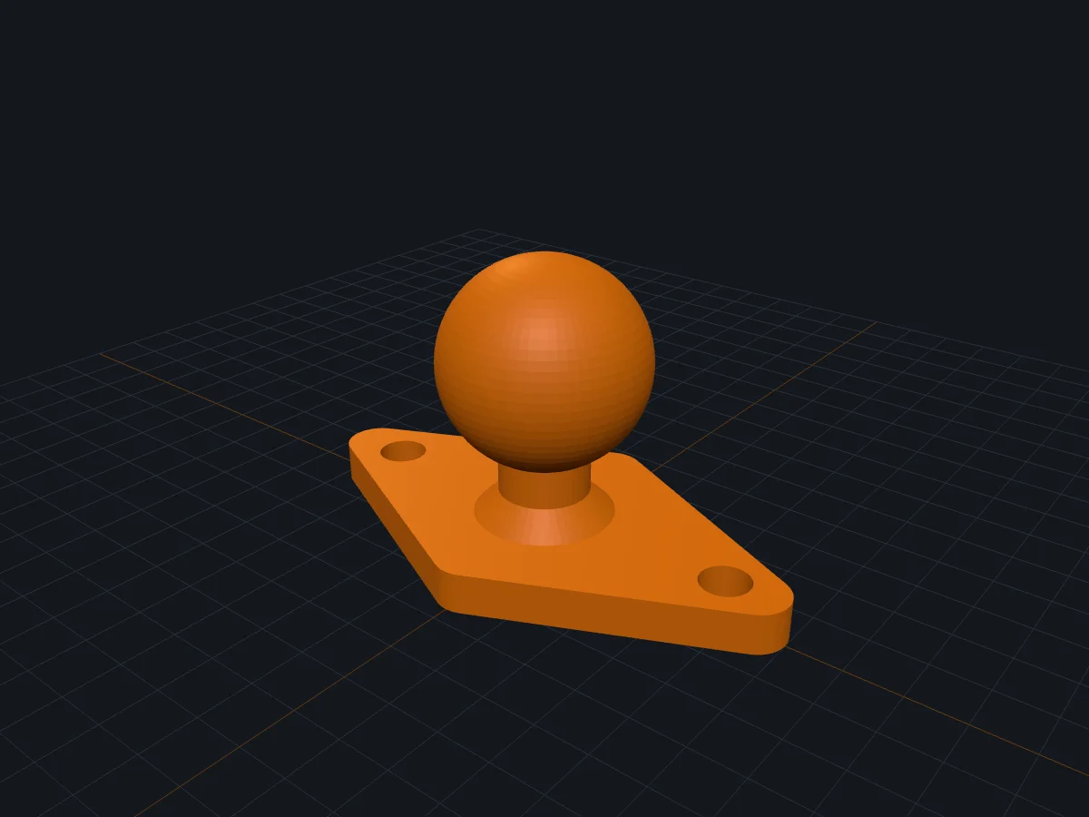 RAM B-Size 1" Ball Mount