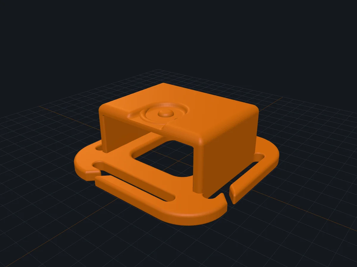 HT Clip mount for 1" Backpack Webbing